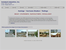 Tablet Screenshot of instatech.com